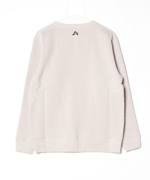 AVIREX(アヴィレックス)の「【WEB&DEPOT限定】LOGO CREW SWEAT(スウェット・レディース・ライトグレー/ベージュ/ブラック/バーガンディー/オリーブ/イエロー・F)」の18枚目の写真
