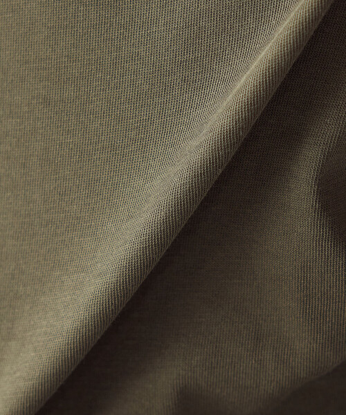COMME CA ISM(コムサイズム)の「【接触冷感】アシンメトリータックTシャツ(Tシャツ/カットソー・レディース・チャコール/ホワイト/カーキ・MEDIUM/LARGE)」の10枚目の写真