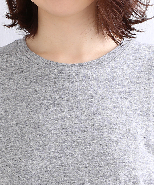 B:MING by BEAMS(ビーミングバイビームス)の「【InRed6月号掲載】ビーミング by ビームス / トンプキンぺプラムTシャツ16SS(Tシャツ/カットソー・レディース・ホワイト/ライトグレー/ブラウン系その他/モスグリーン・ONE SIZE)」の8枚目の写真