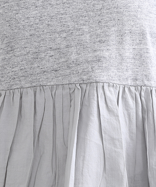 B:MING by BEAMS(ビーミングバイビームス)の「【InRed6月号掲載】ビーミング by ビームス / トンプキンぺプラムTシャツ16SS(Tシャツ/カットソー・レディース・ホワイト/ライトグレー/ブラウン系その他/モスグリーン・ONE SIZE)」の13枚目の写真