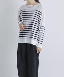 かぐれ｜カグレのトップス（ボーダー柄）通販 - ZOZOTOWN