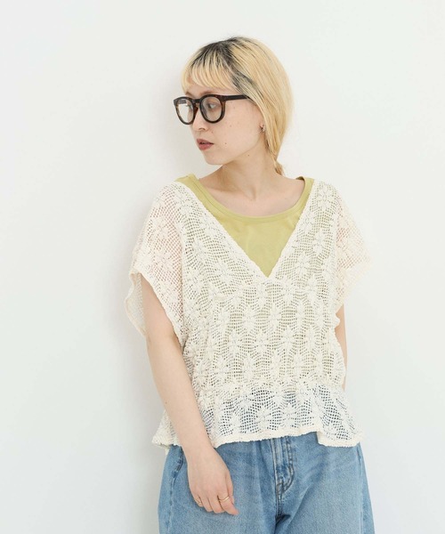 HEART MARKET(ハートマーケット)の「さらっとコットンベーシックタンク(タンクトップ・レディース・ブラック系/ブラック/カーキ/ネイビー/ホワイト/グレイッシュベージュ/イエロー・LARGE/LL/MEDIUM)」の7枚目の写真