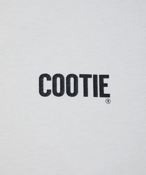 COOTIE PRODUCTIONS(クーティープロダクションズ)の「Dry Tech Jersey Oversized L/S Tee(Tシャツ/カットソー・メンズ・オフホワイト/ブラック・MEDIUM/LARGE/SMALL/X-LARGE)」の4枚目の写真