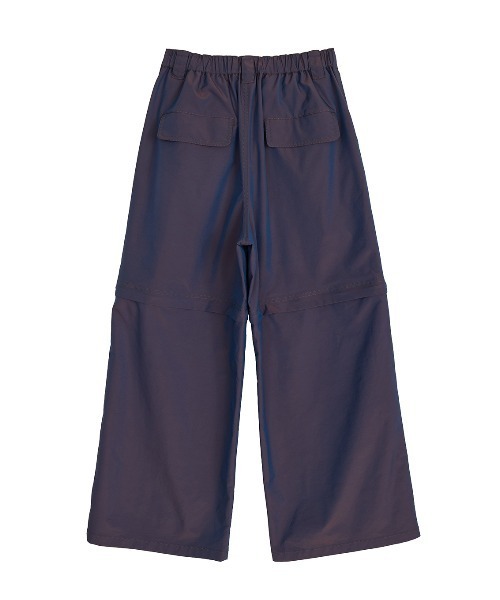 ELCHELE(エルチェレ)の「DETACHABLE WORK PANTS(その他パンツ・レディース・チェック/パープル・36/38)」の11枚目の写真