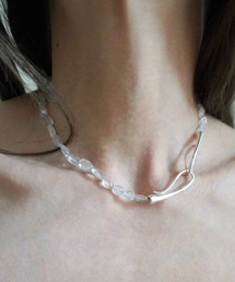 stan（スタン）の「"Aquamarine" stone necklace（ネックレス）」