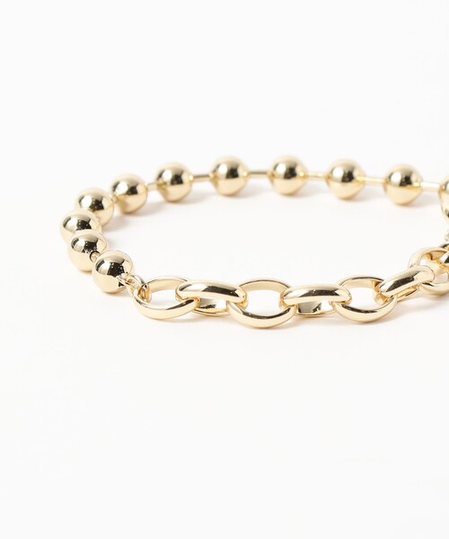 BEAMS HEART(ビームスハート)の「ロゴハート マンテルブレスレット(ブレスレット・レディース・ミント/グレー/その他・ONE SIZE)」の6枚目の写真