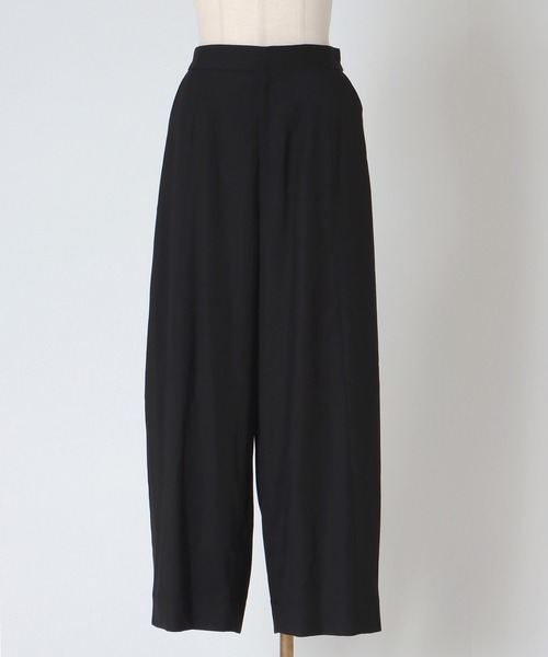 DRESSLAVE(ドレスレイブ)の「【B7/ベーセッツ】short length barrel pants(ショートレングス バレルパンツ)(その他パンツ・レディース・ブラック/グレー・38/36)」の2枚目の写真