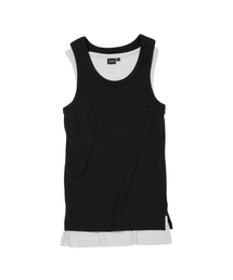2-Piece Layered Sleeveless (Black)
