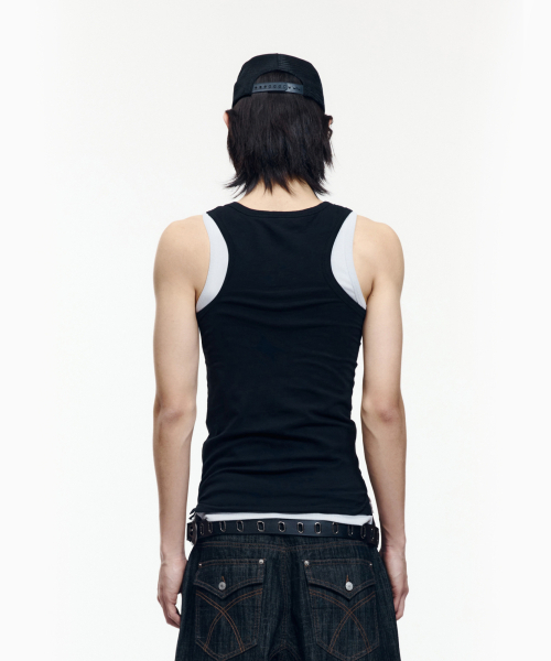 AAKAM(アーカム)の「2-Piece Layered Sleeveless (Black)(Tシャツ/カットソー・レディース・その他・1/2)」の13枚目の写真