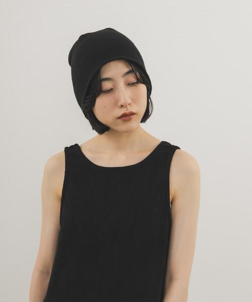 KBF(ケイビーエフ)の「シンプルニットビーニー(ニットキャップ/ビーニー・レディース・グレー/ライトピンク/ブラック・ONE)」の20枚目の写真