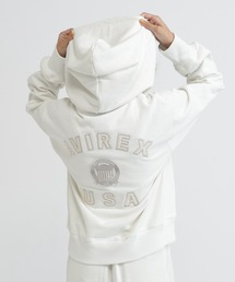 SIGNATURE VARSITY LOGO ZIP PARKA