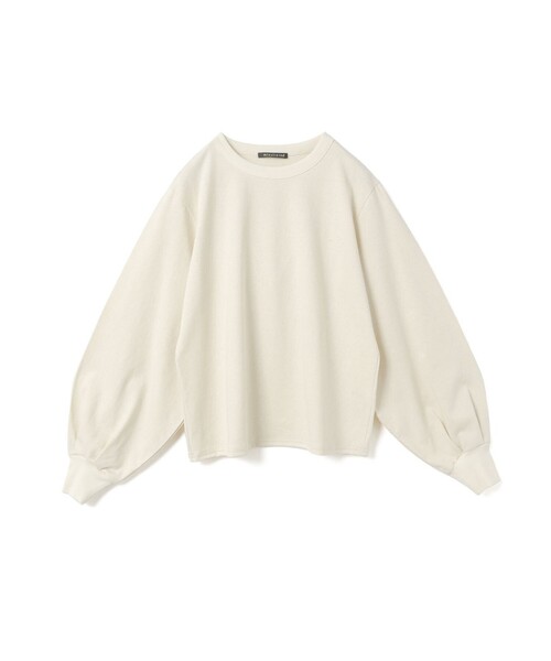 mizuiroind(ミズイロインド)の「mizuiro ind パフスリーブロングT(Tシャツ/カットソー・レディース・アイボリー/オフホワイト・FREE)」の2枚目の写真