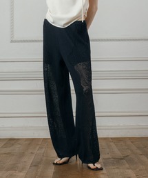 LACE KNIT PANTS/レースニットパンツ