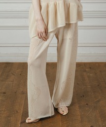 LACE KNIT PANTS/レースニットパンツ