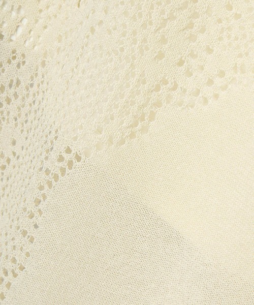 CREDONA(クレドナ)の「LACE KNIT PANTS/レースニットパンツ(その他パンツ・レディース・ネイビー/ライトイエロー・FREE)」の19枚目の写真