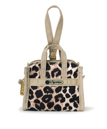 LeSportsac（レスポートサック）の「MICRO WEEKENDER CHARM ラテレオパード（チャーム）」