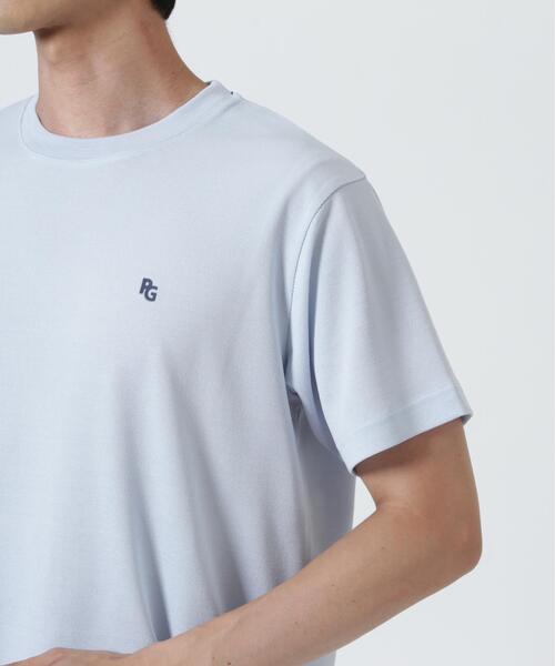 PEARLY GATES(パーリーゲイツ)の「【PEARLY GATES】麻調合繊Tシャツ(Tシャツ/カットソー・メンズ・ホワイト/グレー/ブルー・LARGE/MEDIUM/X-LARGE)」の17枚目の写真