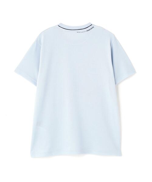 PEARLY GATES(パーリーゲイツ)の「【PEARLY GATES】麻調合繊Tシャツ(Tシャツ/カットソー・メンズ・ホワイト/グレー/ブルー・LARGE/MEDIUM/X-LARGE)」の21枚目の写真