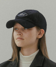 TTUDEMENT（トュードメント）の「CORDUROY LOGO BALLCAP NAVY（キャップ）」