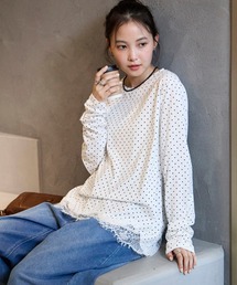Tシャツ/カットソー（ドット柄）ファッション通販 - ZOZOTOWN