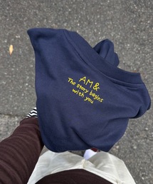【ユニセックス】SELANバック刺繍ロゴスウェット