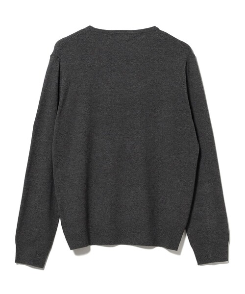 BEAMS HEART(ビームスハート)の「ベーシック クルーネックニット 26FW(ニット/セーター・メンズ・ブラック/チャコールグレー・SMALL/MEDIUM/LARGE/X-LARGE)」の7枚目の写真