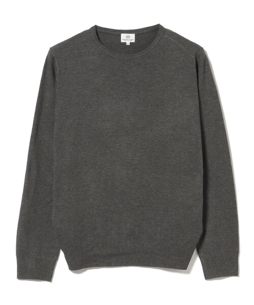 BEAMS HEART(ビームスハート)の「ベーシック クルーネックニット 26FW(ニット/セーター・メンズ・ブラック/チャコールグレー・SMALL/MEDIUM/LARGE/X-LARGE)」の14枚目の写真