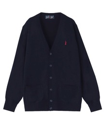 EASTBOY | カーディガン ウール混 12G 制服 スクールニット 中学生 高校生(カーディガン/ボレロ)
