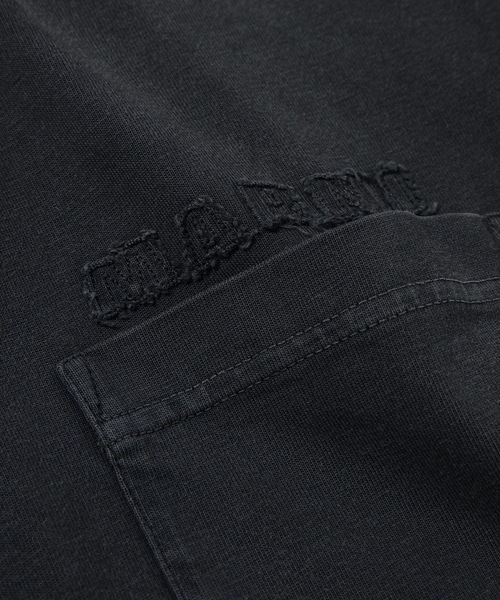 MARNI(マルニ)の「GARMENT DYED / フェードTシャツ(Tシャツ/カットソー・メンズ・ブラック・46(M))」の2枚目の写真