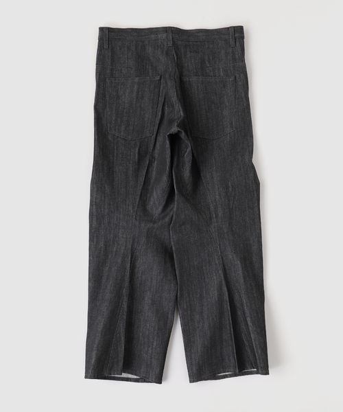 NVRFRGT(ネヴァーフォーゲット)の「NVRFRGT / ネヴァーフォーゲット WISM 別注 3D WIDELEG JEANS(デニムパンツ・メンズ・ブラック・1/2/3)」の11枚目の写真
