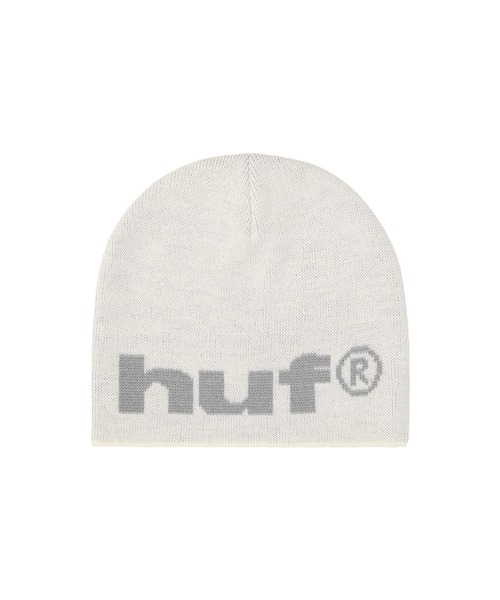 HUF(ハフ)の「89 SKULL BEANIE(ニットキャップ/ビーニー・メンズ・ホワイト系その他/ブラック×ホワイト/ブラウン/ネイビー・O/S)」の2枚目の写真