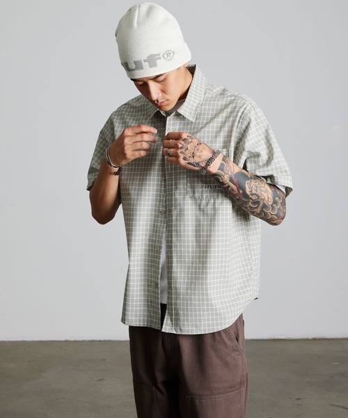 HUF(ハフ)の「89 SKULL BEANIE(ニットキャップ/ビーニー・メンズ・ホワイト系その他/ブラック×ホワイト/ブラウン/ネイビー・O/S)」の7枚目の写真