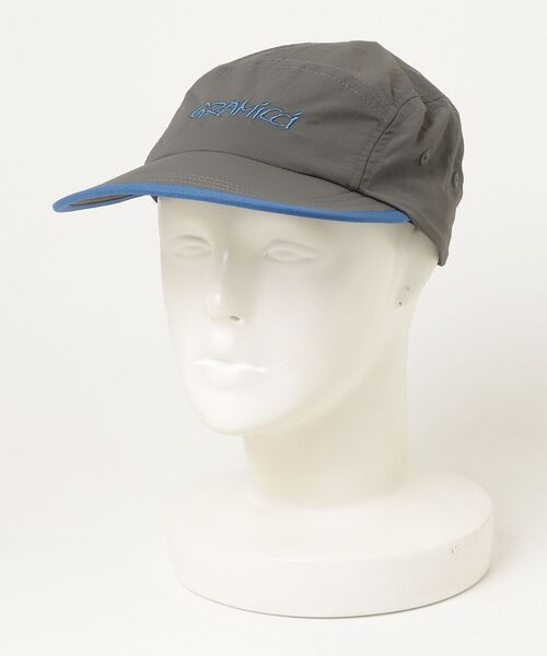 Gramicci（グラミチ）の「NYLON GRAMICCI CAP（キャップ・メンズ・モスグリーン/ストーン/ブルー系その他/オリーブ系/グレー系その他2・F）」の2枚目の写真