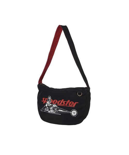 HYSTERIC GLAMOUR(ヒステリックグラマー)の「SPEEDSTER ショルダーバッグ(ショルダーバッグ・メンズ・ブルー/ホワイト/ブラック・FREE)」の2枚目の写真