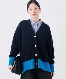 【WEB&一部店舗限定カラーあり】MUSICゆったりVネックカーディガン