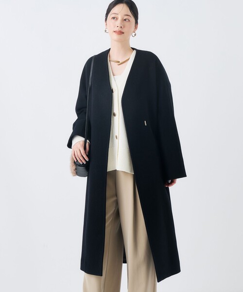 NOLLEY’S(ノーリーズ)の「【WEB&一部店舗限定カラーあり】MUSICゆったりVネックカーディガン(カーディガン/ボレロ・レディース・オフホワイト/グレー系その他2/グレー系その他/チャコールグレー/ベビーピンク/ブルー系その他7・38)」の10枚目の写真
