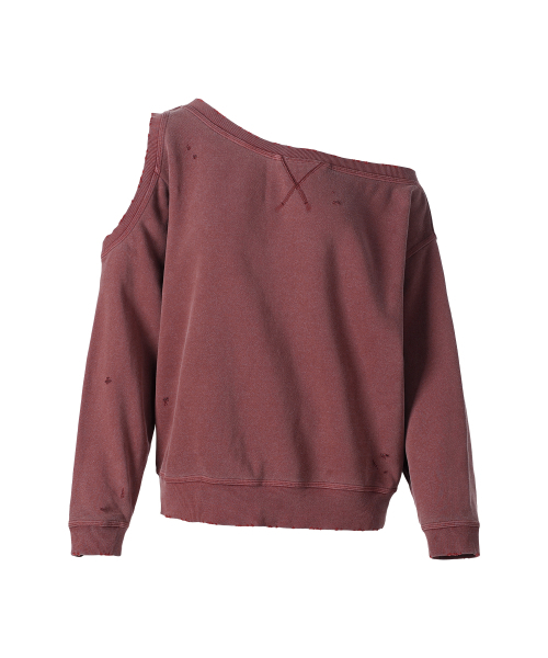 THEVINYLHOUSE（ザバイニルハウス）の「OPEN SHOULDER SWEATSHIRTS(W) BRICK（スウェット・レディース・その他・FREE）」の8枚目の写真