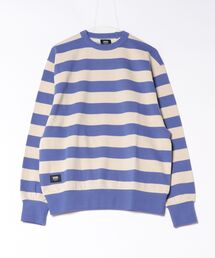 VANS ヴァンズ M Terry Boader Fleece Sweat スウェットクルー 126K7040301 ABC-MART限定 PURPLE