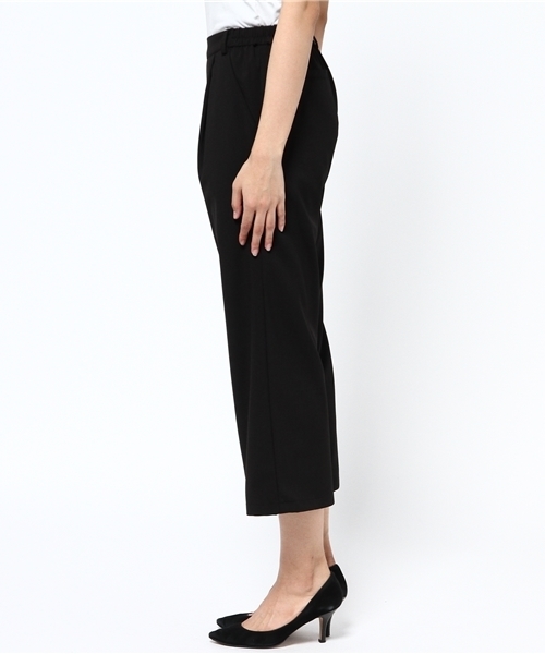 N.（N. Natural Beauty Basic）（エヌエヌナチュラルビューティーベーシック）の「テンセルワイドパンツ（その他パンツ・レディース・ホワイト/グレー/ブラック・SMALL/MEDIUM）」の5枚目の写真