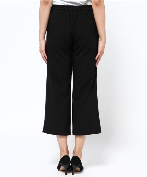 N.（N. Natural Beauty Basic）（エヌエヌナチュラルビューティーベーシック）の「テンセルワイドパンツ（その他パンツ・レディース・ホワイト/グレー/ブラック・SMALL/MEDIUM）」の6枚目の写真