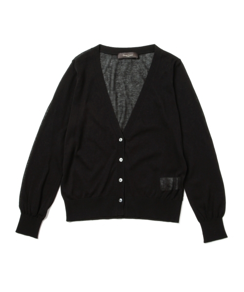 Demi-Luxe BEAMS(デミルクス ビームス)の「Demi-Luxe BEAMS / 18Gショート Vネックカーディガン(カーディガン/ボレロ・レディース・ホワイト/ブラック/オレンジ/ブルー・ONE SIZE)」の13枚目の写真