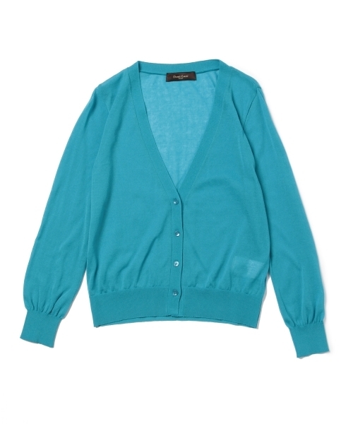 Demi-Luxe BEAMS(デミルクス ビームス)の「Demi-Luxe BEAMS / 18Gショート Vネックカーディガン(カーディガン/ボレロ・レディース・ホワイト/ブラック/オレンジ/ブルー・ONE SIZE)」の15枚目の写真