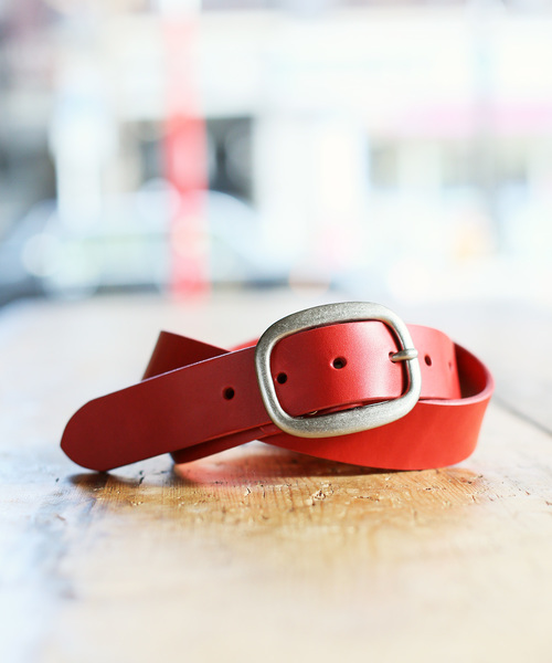 sot（ソット）の「カラーベルト（ベルト・メンズ・グリーン/キャメル/レッド/イエロー/ダークブラウン/ブラック/ネイビー・FREE）」の7枚目の写真