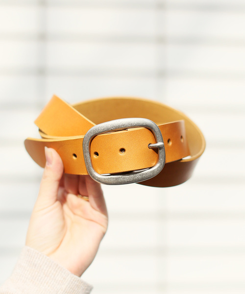 sot（ソット）の「カラーベルト（ベルト・メンズ・グリーン/キャメル/レッド/イエロー/ダークブラウン/ブラック/ネイビー・FREE）」の5枚目の写真