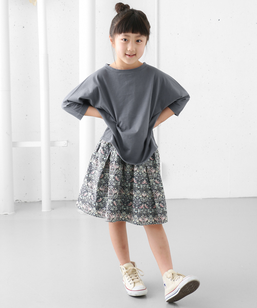 URBAN RESEARCH DOORS(アーバンリサーチドアーズ)の「DOORS ドルマンTシャツ(KIDS)(Tシャツ/カットソー・キッズ・ネイビー/ブルー系その他/オフホワイト・120/135/105)」の11枚目の写真