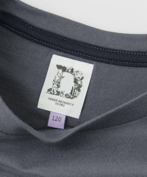 URBAN RESEARCH DOORS(アーバンリサーチドアーズ)の「DOORS ドルマンTシャツ(KIDS)(Tシャツ/カットソー・キッズ・ネイビー/ブルー系その他/オフホワイト・120/135/105)」の20枚目の写真