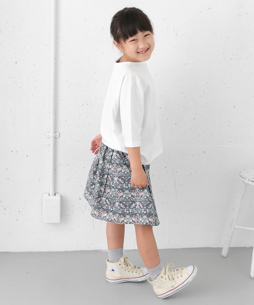 URBAN RESEARCH DOORS(アーバンリサーチドアーズ)の「DOORS ドルマンTシャツ(KIDS)(Tシャツ/カットソー・キッズ・ネイビー/ブルー系その他/オフホワイト・120/135/105)」の10枚目の写真