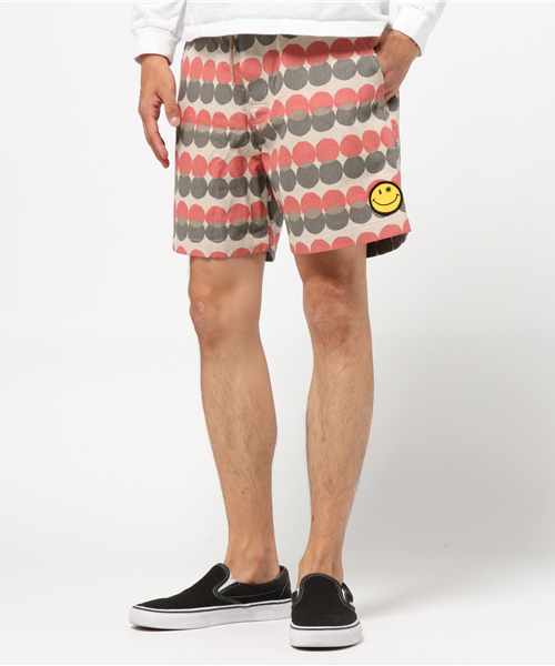 JACKSON MATISSE(ジャクソンマティス)の「JACKSON MATISSE/ジャクソンマティス × GolliraTacos/ゴリラタコス Surf Tranks Circle (その他パンツ・メンズ・グリーン/レッド・M/S)」の4枚目の写真
