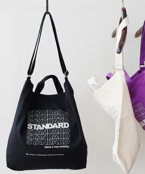 RAGEBLUE（レイジブルー）の「＜2WAY仕様＞STANDARD EASY BAG/743634（ショルダーバッグ・メンズ・ネイビー/マスタード/オフホワイト/グレー/レッド/オリーブ/イエロー/グリーン/パープル/ピンク系その他・FREE）」の6枚目の写真