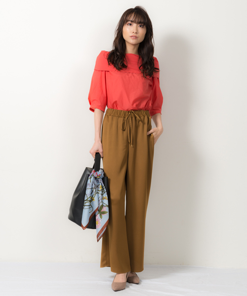 TONAL（トーナル）の「(洗える)2WAYノットブラウス（シャツ/ブラウス 